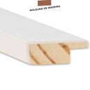 Kit com 3 Quadros Decorativos | Com moldura em madeira 40x60