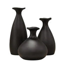 Trio de vasos em cerâmica
