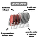 Suporte de pratos em aço e pintura epóxi | 12 pratos