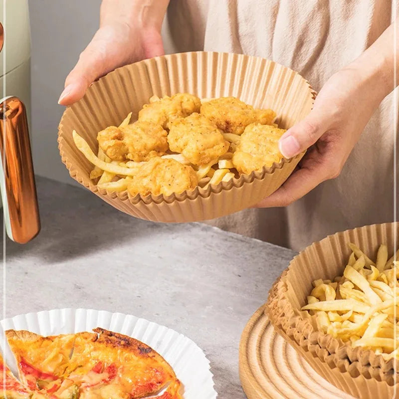 Kit forma de papel p/ Airfryer | 50 unidades