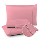 Kit Lençol Aconchego 400 fios | Microfibra percal acetinada