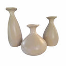 Trio de vasos em cerâmica